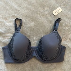 Soma Perfect Coverage Bra 36D in Stone